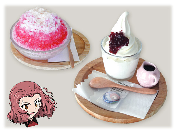 カフェデザートメニュー